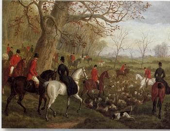 unknow artist Classical hunting fox, Equestrian and Beautiful Horses, 075. Spain oil painting art